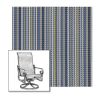 Delray Stripe Poolside One-Piece Chair Sling | Custom Made To Fit | Custom Patio Sling Replacement