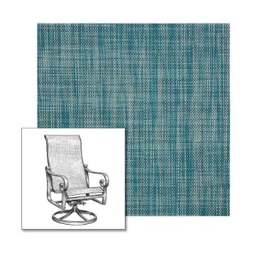 Sunbrella Augustine Oasis One-Piece Chair Sling | Custom Made To Fit | Custom Patio Sling Replacement