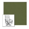 Phifer Dupioni Kiwi One-Piece Chair Sling | Custom Made To Fit | Custom Patio Sling Replacement