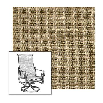 Phifer Echo Valley Sadat One-Piece Chair Sling | Custom Made To Fit | Custom Patio Sling Replacement