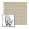 Phifer Grey Sand One-Piece Chair Sling | Custom Made To Fit | Custom Patio Sling Replacement