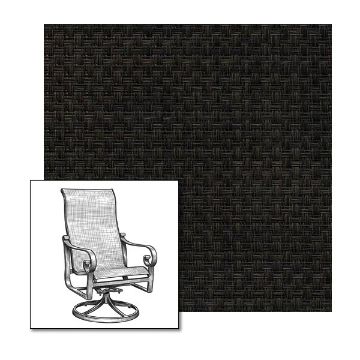 Phifer Interlock Matte Niko One-Piece Chair Sling | Custom Made To Fit | Custom Patio Sling Replacement