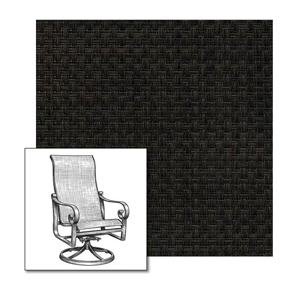Phifer Interlock Matte Niko One-Piece Chair Sling | Custom Made To Fit | Custom Patio Sling Replacement