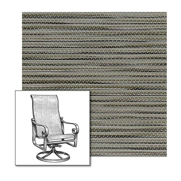 Phifer Kozo Fossil One-Piece Chair Sling | Custom Made To Fit | Custom Patio Sling Replacement