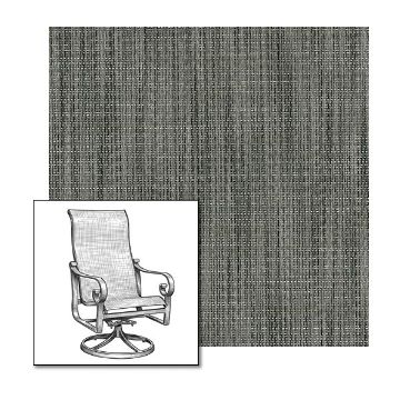 Phifer Lansing Brindle One-Piece Chair Sling | Custom Made To Fit | Custom Patio Sling Replacement