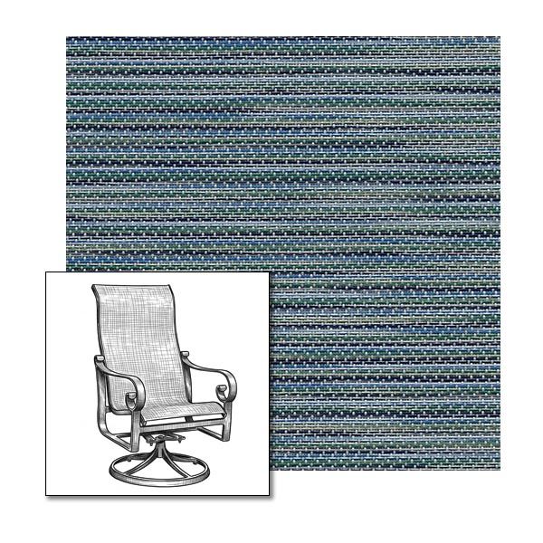 Phifer Kozo Jewel One-Piece Chair Sling | Custom Made To Fit | Custom Patio Sling Replacement