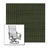 Phifer Madras Tweed Moss One-Piece Chair Sling | Custom Made To Fit | Custom Patio Sling Replacement