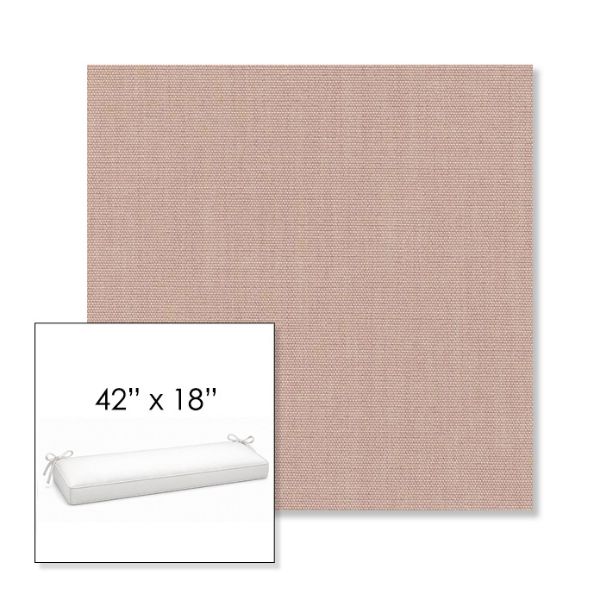 Picture of Play Cameo | Sunbrella® 42" x 18" Outdoor Bench Cushion