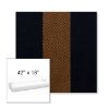 Picture of Rothko Bourbon Blue | Sunbrella® 42" x 18" Outdoor Bench Cushion