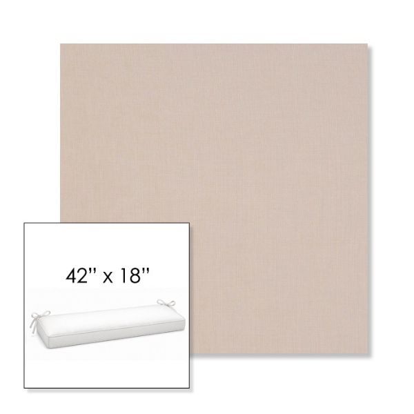 Picture of Tucker Cherry Blossom | Sunbrella® 42" x 18" Outdoor Bench Cushion