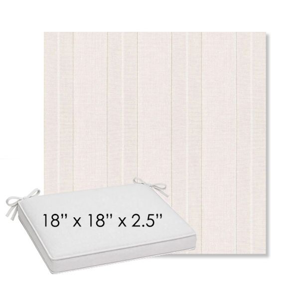 Picture of Carlo Sand | Sunbrella® 18" x 18" Outdoor Dining Cushion