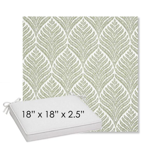 Picture of Linnaeus Spring | Sunbrella® 18" x 18" Outdoor Dining Cushion