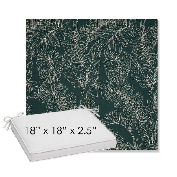 Picture of Palma Canopy | Sunbrella® 18" x 18" Outdoor Dining Cushion