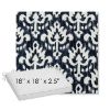 Picture of Patra Indigo | Sunbrella® 18" x 18" Outdoor Dining Cushion
