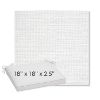 Picture of Piazza White | Sunbrella® 18" x 18" Outdoor Dining Cushion