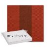 Picture of Rothko Whiskey Ginger | Sunbrella® 18" x 18" Outdoor Dining Cushion