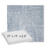 Picture of Boro Indigo | Sunbrella® 19" x 19" Outdoor Dining Cushion