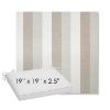 Picture of Direction Linen | Sunbrella® 19" x 19" Outdoor Dining Cushion
