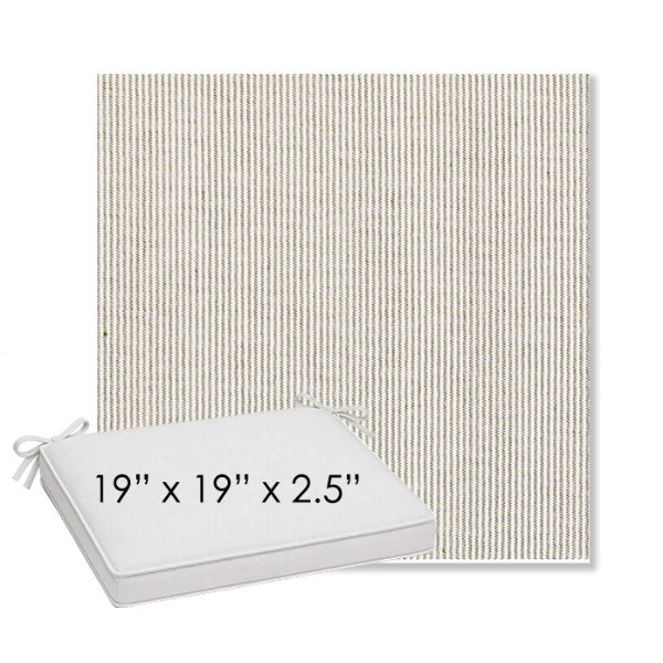 Picture of Replay Fern | Sunbrella® 19" x 19" Outdoor Dining Cushion