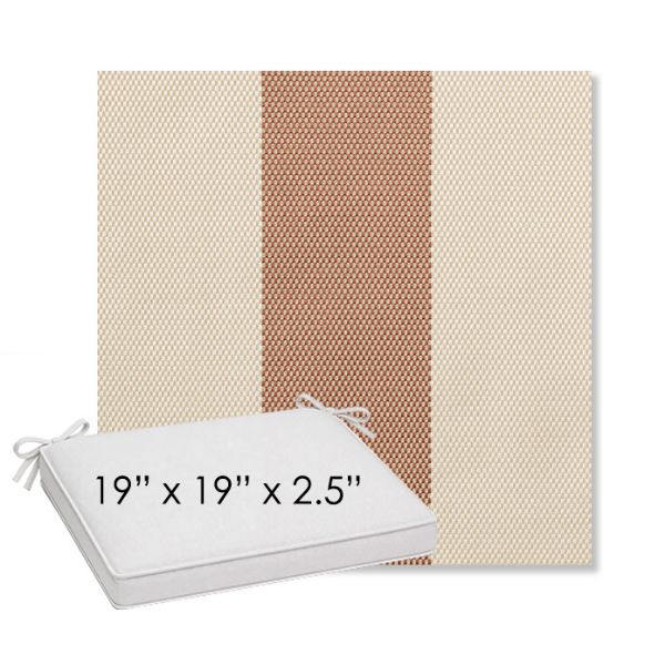 Picture of Rothko Pink Lady | Sunbrella® 19" x 19" Outdoor Dining Cushion