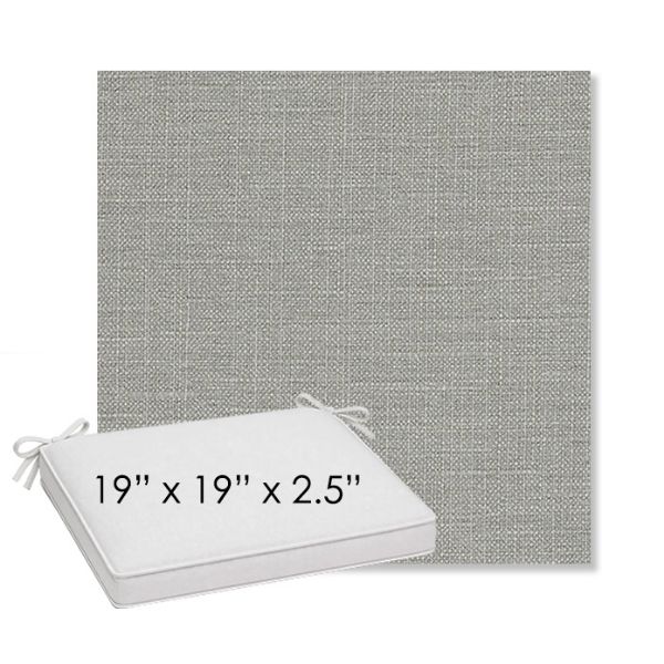 Picture of Willa Celery | Sunbrella® 19" x 19" Outdoor Dining Cushion