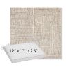 Picture of Boro Walnut | Sunbrella® 19" x 17" Outdoor Dining Cushion