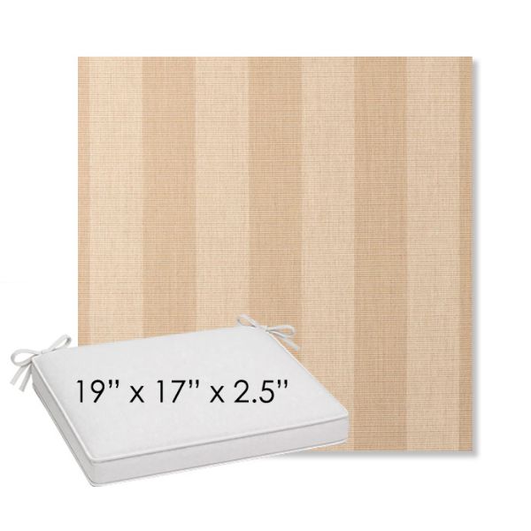 Picture of Expressive Sparrow | Sunbrella® 19" x 17" Outdoor Dining Cushion