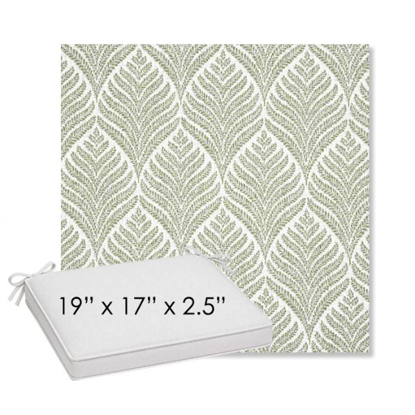 Picture of Linnaeus Spring | Sunbrella® 19" x 17" Outdoor Dining Cushion