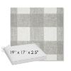 Picture of Preso Pebble | Sunbrella® 19" x 17" Outdoor Dining Cushion