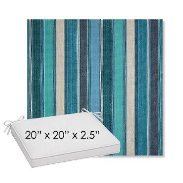 Picture of Ascend Oasis | Sunbrella® 20" x 20" Outdoor Dining Cushion