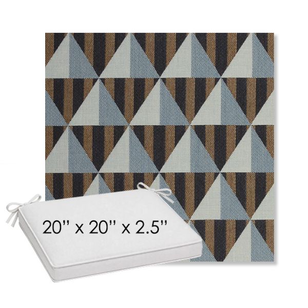 Picture of Buoy Cape Cod | Sunbrella® 20" x 20" Outdoor Dining Cushion