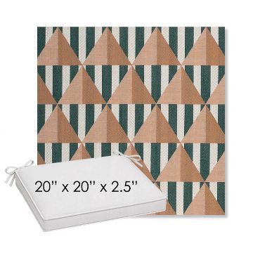 Picture of Buoy Santa Monica | Sunbrella® 20" x 20" Outdoor Dining Cushion