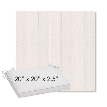 Picture of Carlo Sand | Sunbrella® 20" x 20" Outdoor Dining Cushion