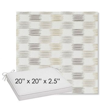 Picture of Dream Dune | Sunbrella® 20" x 20" Outdoor Dining Cushion