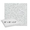 Picture of Exquisite Mist | Sunbrella® 20" x 20" Outdoor Dining Cushion