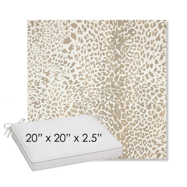 Picture of Instinct Dune | Sunbrella® 20" x 20" Outdoor Dining Cushion