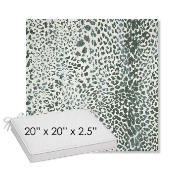 Picture of Instinct Willow | Sunbrella® 20" x 20" Outdoor Dining Cushion