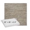 Picture of Litchfield Pebble | Sunbrella® 20" x 20" Outdoor Dining Cushion