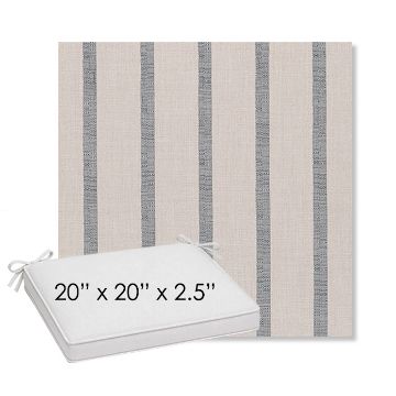 Picture of Mixi Sky | Sunbrella® 20" x 20" Outdoor Dining Cushion