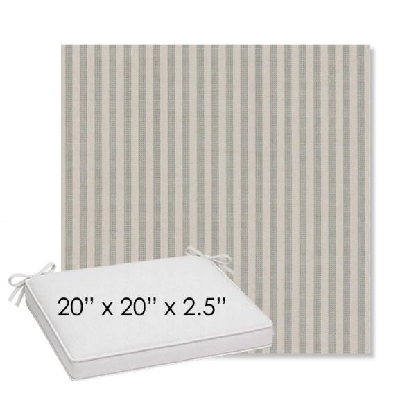 Picture of Refresh Spa | Sunbrella® 20" x 20" Outdoor Dining Cushion