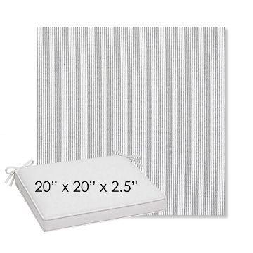 Picture of Replay Sea | Sunbrella® 20" x 20" Outdoor Dining Cushion