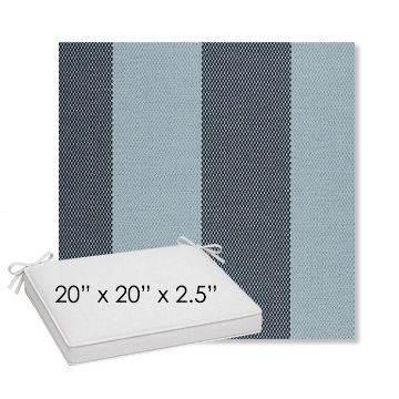 Picture of Rothko Oceanfront | Sunbrella® 20" x 20" Outdoor Dining Cushion