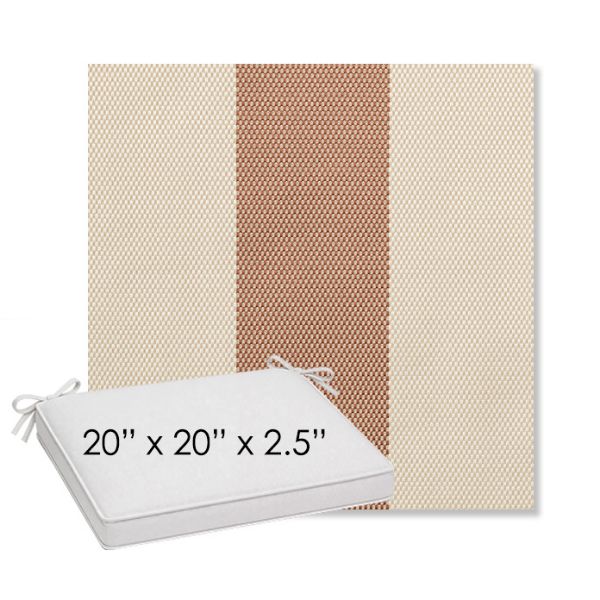 Picture of Rothko Pink Lady | Sunbrella® 20" x 20" Outdoor Dining Cushion