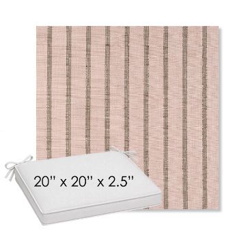 Picture of Unwind Cameo | Sunbrella® 20" x 20" Outdoor Dining Cushion