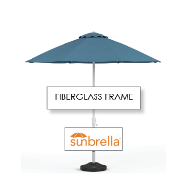 Picture for category Market Umbrellas - Fiberglass Frame 