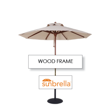 Picture for category Market Umbrellas - Wood Frame
