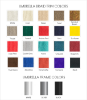Picture of Aruba Pink | 6.5' Fiberglass Patio Umbrella Sunbrella® Awning Fabric