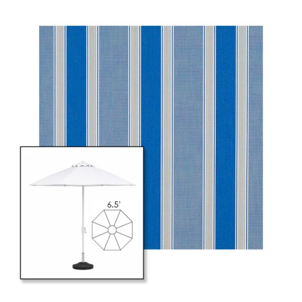 Picture of Baycrest Pacific | 6.5' Fiberglass Patio Umbrella Sunbrella® Awning Fabric