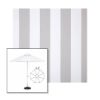 Picture of Beaufort Cloud | 6.5' Fiberglass Patio Umbrella Sunbrella® Awning Fabric