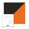 Picture of Black Tuscan | 6.5' Fiberglass Patio Umbrella Sunbrella® Awning Fabric